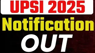 UPSI NEW Vacancy 2025 || OFFICIAL Notification OUT | UPSI NEW VACANCY 2025 || Toppers Forum