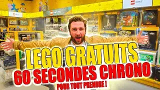 LEGO GRATUITS pendant 60 SECONDES CHRONO 😱 LEGOLAND NEW-YORK 😱
