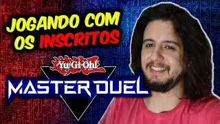 JOGANDO YU-GI-OH com os INSCRITOS🕹️- ÚLTIMA LIVE DO ANO