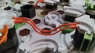Marble hanging bridge - slow motion - compatible with gravitrax