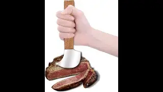 Fstcrt Steak Knife, Rocker Knife, Curved Knife