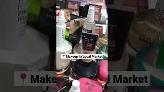 Makeup in Local Market #skincare #review #shorts