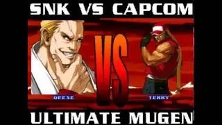 [Mugen SVC Ultimate][Geese Howard Vs Terry Bogard CvS] | classic battle PT 4