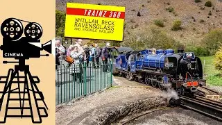 @Trainz360 WHILLAN BECK ON THE TURNTABLE AT RAVENGLASS AND ESKDALE RAILWAY
