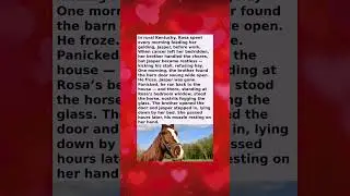 He Opened the Barn Door&hellip; And Froze