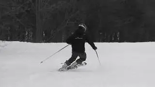 Soft ski boot alignment example
