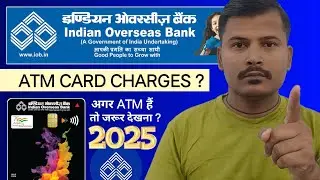 Indian Overseas Bank Classic Debit card Rupay master visa charges features 2025