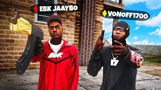 EBK JAAYBO and VONOFF1700 Takeover Chicago in GTA 5 RP..