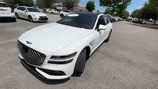 2023 Genesis G80 Sport Prestige Walkaround (Features, Interior, Exterior)