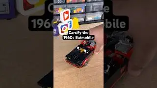 Disney Carsifying the Lego Batmobile from The Batman TV Show