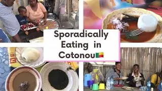 COTONOU🇧🇯NATIVE FOOD|Sporadically Eating Cotonou Street Food| Benin Republic 🇧🇯Vlog| Travel Vlog