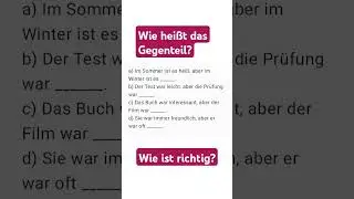 #deutsch #deutschlernen500 #deutschalsfremdsprache #germantest