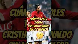Cu&aacute;ntos Goles TUVIERA Cristiano Ronaldo sin los PENALES??😱 #shorts #youtubeshorts