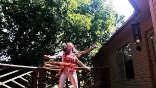 Sunday hoop flow with Videofx app filter