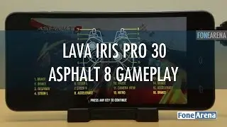 Lava Iris Pro 30 Asphalt 8 Gameplay