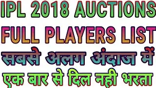 VIVO IPL Auction | VIVO IPL Auction 2018 | VIVO IPL Auction live | VIVO IPL Auction full highlights