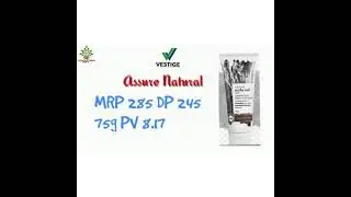 vestige assure natural products DP,MRP,PV