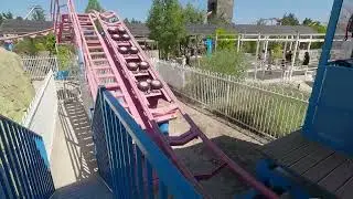 En Avant Seccotine - Zierer Force 0 Kids Roller coaster On-Ride Horizon-Locked POV, Parc Spirou 2025