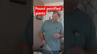 Found petrified giants
