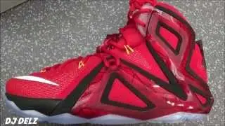 Обзор кроссовок Nike Lebron 12 ELITE Team Red