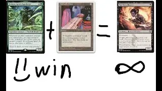 Infinite combo in Kadena, Slinking Sorcerer!
