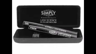 Best 3D Fiber Lash Mascara by Simply Naked Beauty  Last All Day, waterproof, smudge proof & hypoalle