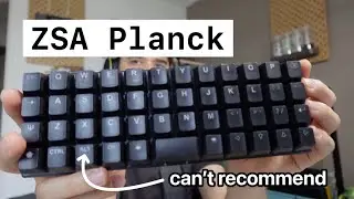 ZSA Planck - Cool look, awkward typing.