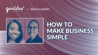How to Make Business Simple with Chrystal Robinson