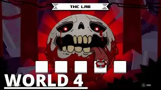Super Meat Boy Forever : World 4 The Lab