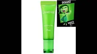 Inside out 2 characters and their Laneige! (Nisha) #insideout2 #laneige #colors #emotions #subscribe