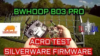 First Flight Test-B03 Pro-T8SG- After Silverware Acro firmware upgrade.