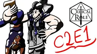 Critical Role Animatic // Beau goes full disaster lesbian // C2E1 (The Mighty Nein)