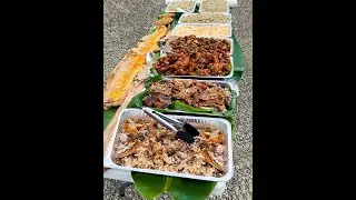 30 años de matrimonio celebrado de la mejor manera con comida criolla hecha en leña ♥