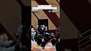 Bsc Nursing (oath taking ceremony)