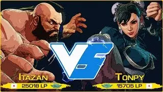 itazanps4 (Zangief) vs TONPY- (Chun-Li) - Ranked - 10.30.16