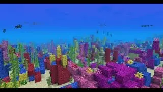 Mesa Biome + Coral Reef at spawn!!! | #Assasin Gaming Tamil | Minecraft | OP seed | #shorts