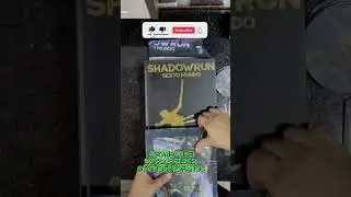 #rpg #rpgdemesa #geek #nerd #shadowrun #cyberpunk #distopia