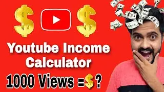 How much youtube pay for 1000 views in india in rupees | Tamil | Mr.Youtuber