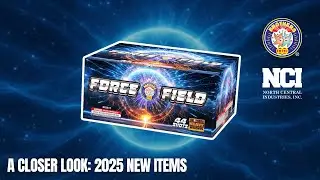 A Closer Look: Force Field 44-Shot | Intense Glitter + Crackling Finale