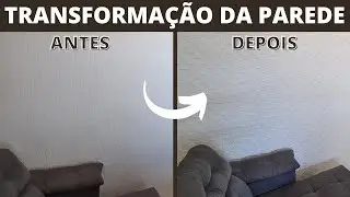 COMO TRANSFORMAR PAREDE COM TEXTURA COM PLACA 3D