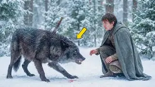 WYCIĄGNĄŁ WŁÓCZNIĘ Z KONAJĄCEGO WILKA… NIE MAJĄC POJĘCIA, ŻE RATUJE ALFĘ