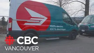 Canada Post's first all-electric delivery fleet is launching in B.C