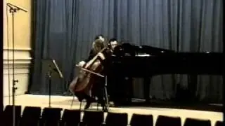 Rachmaninov Cello Sonata 3rd movt - Raphael Sommer