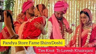 Pandya Store Actress Dhara Aka Shiny Doshi Grand Entry At Her Wedding Ceremony | Shiny Doshi Wedding