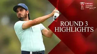 Round 3 Highlights - 2018 Emirates Australian Open ( Aus Open Golf )