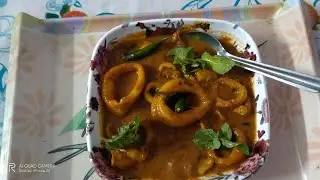 spicy squid gravy bhatkals style by bhatkals kitchen