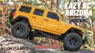 Eazy RC Arizona 1:18 crawler unboxing video - Christmas gift idea 2022 - Wheelspin Models