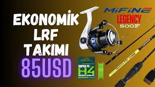 85USD Ekonomik LRF Seti: Mifine Speedfly 6g - Legency 500F