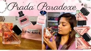 *NEW* PRADA PARADOXE EDP PERFUME REVIEW || COMPARISON WITH ARMANY MY WAY & VALENTINO BORN IN ROMA