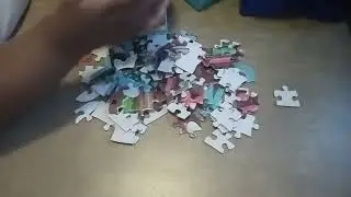 Completed 100 piece puzzle.